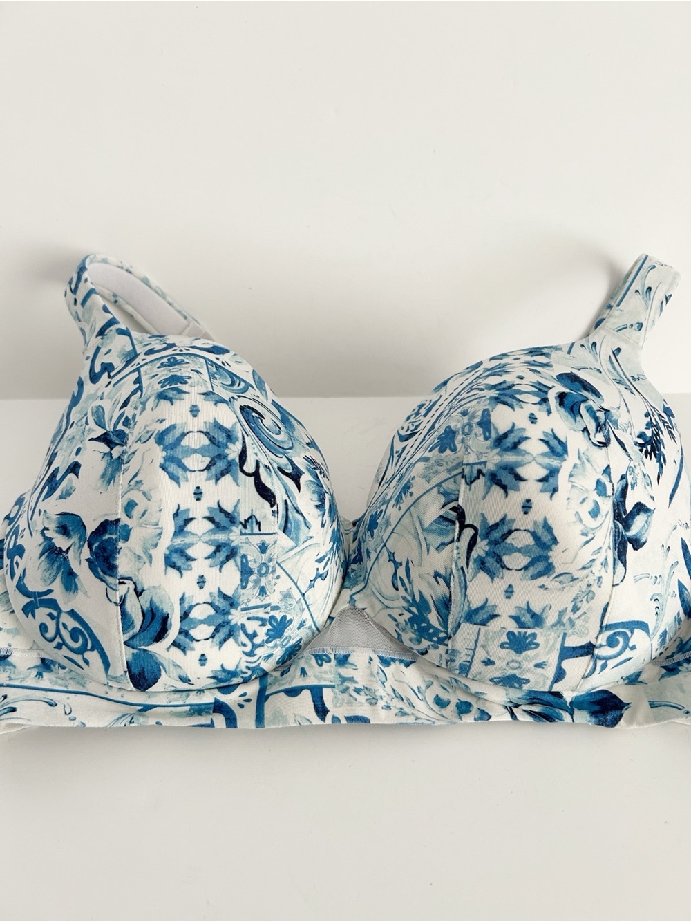Cacique Floral Bra | Size 38DDD - Picture 2 of 5